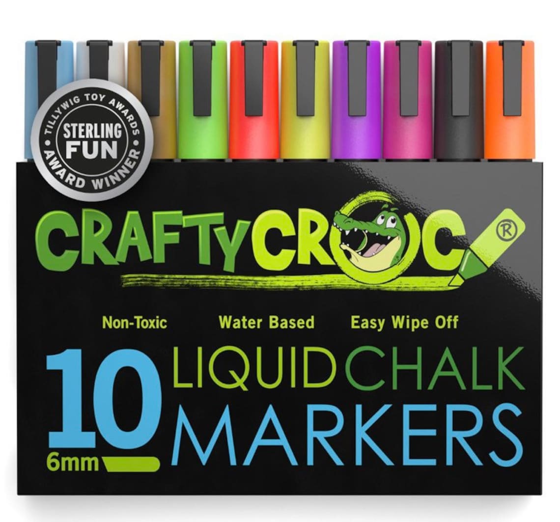 Black Friday HALF PRICE Liquid Chalk Markers Erasable image 2