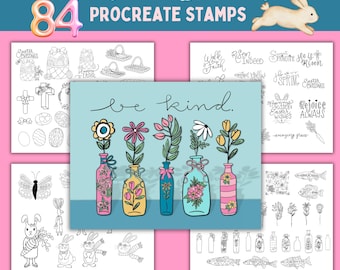 Springtime Blessings 2026 Procreate Stempel