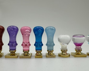 Handles for Wax Seal Stamping for Card Making and Gift Giving