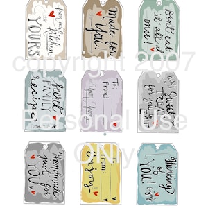 STAMPABILE 45 etichette regalo per tutte le occasioni: vacanze, Natale, Halloween, Ringraziamento, etichette regalo per dolci, confezioni regalo, da aggiungere alla borsa regalo