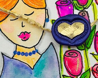 Heart Stamp & Wax Making Kit