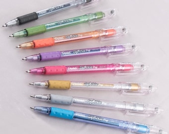 Sparkle Pop Metallic pens by Pentel