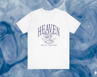 Heaven Made Angel Graphic Tee | Vintage Cherub Streetwear Shirt