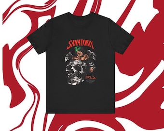 Vintage Gothic Skull Cherub T-Shirt | Dark Academia Graphic Tee | Retro Angel Skull Shirt