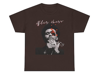 After Hours Portrait Tee | Noir singer face graphic t-shirt