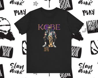 Kobe Bryant Inspired Mamba Tee | Basketball Legend Trophy Graphic Shirt