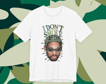 I Don’t Smoke Graphic T-Shirt| Anime Streetwear Shirt| Soft Grunge Y2K Tee