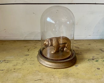 Vintage Cloche with Bear