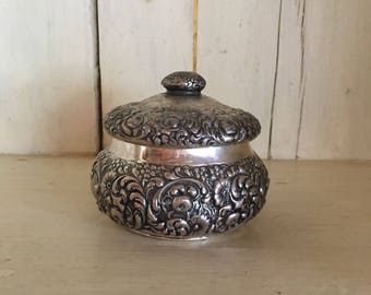 Sterling Silver Dresser Box