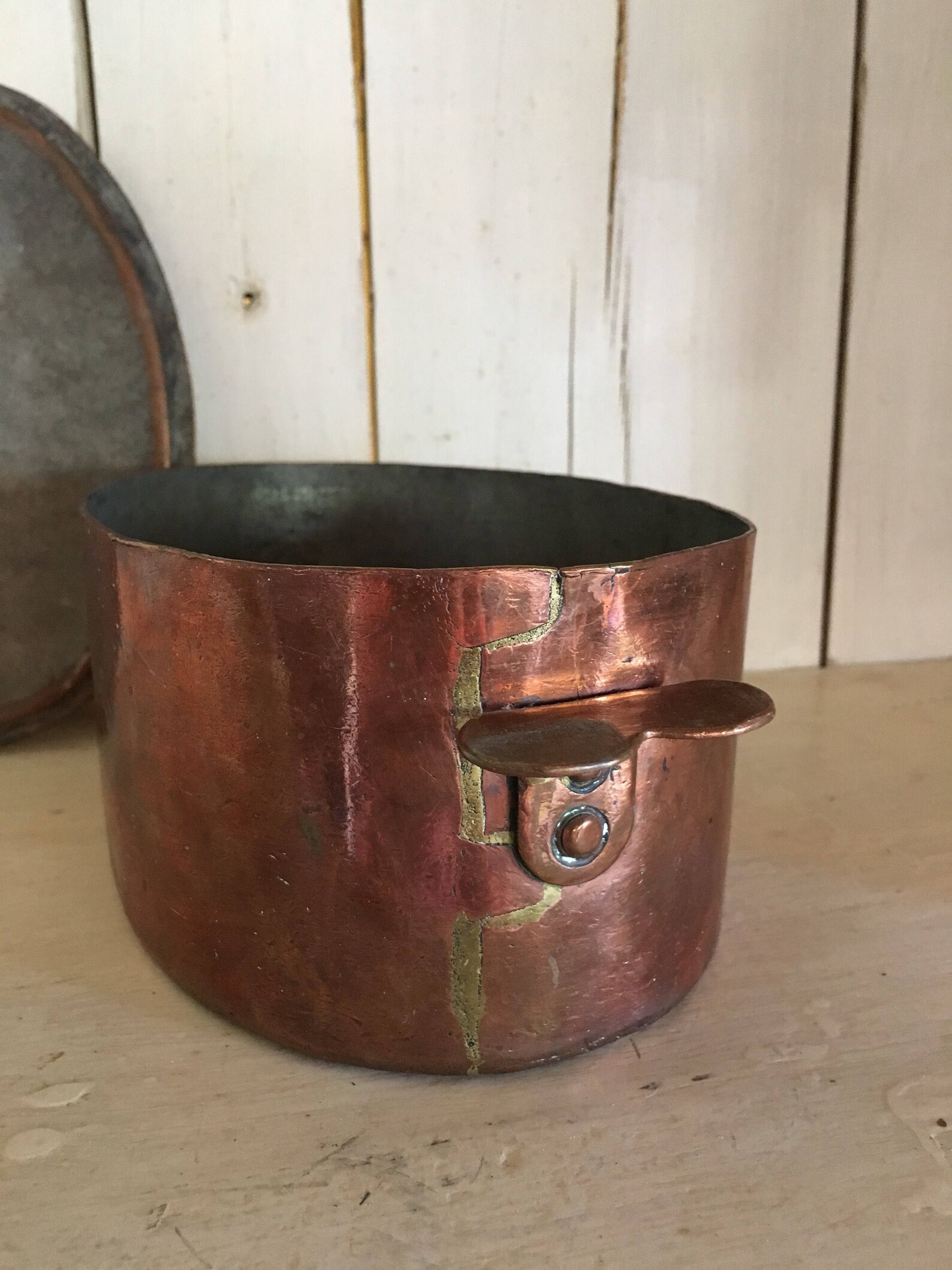 Small Copper Pot Etsy