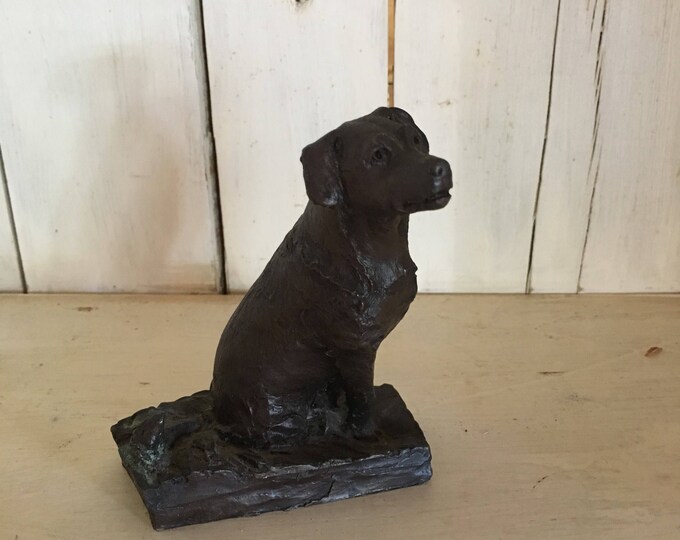 Vintage Dog Statue Etsy