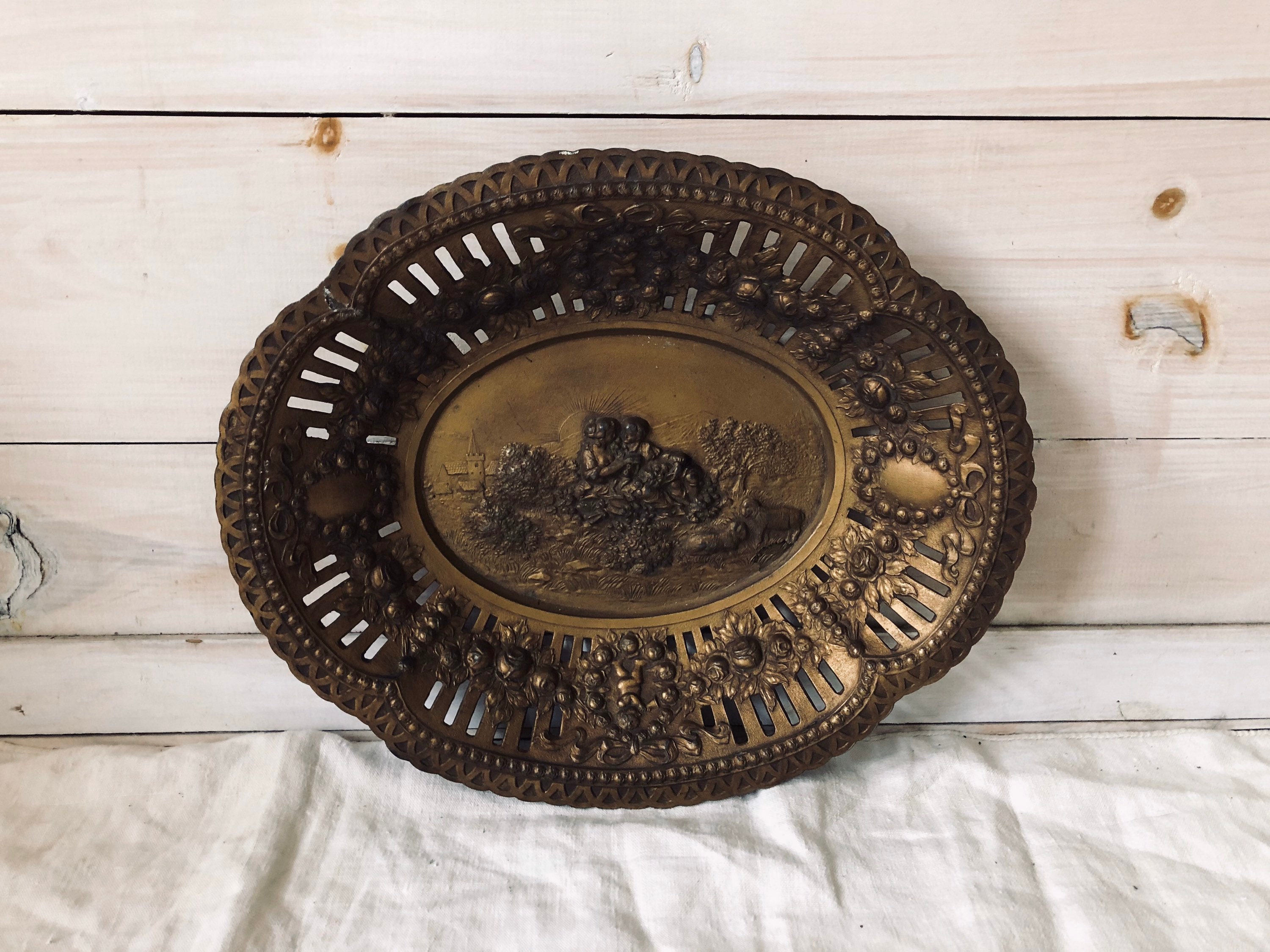 Vintage Decorative Tray