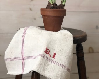 Antique French Hand Towel II