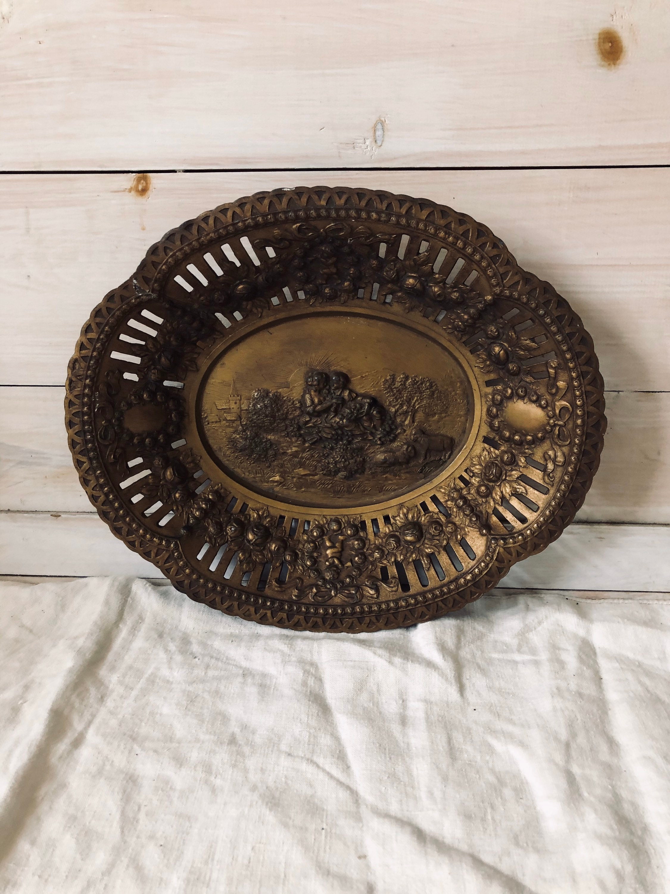 Vintage Decorative Tray