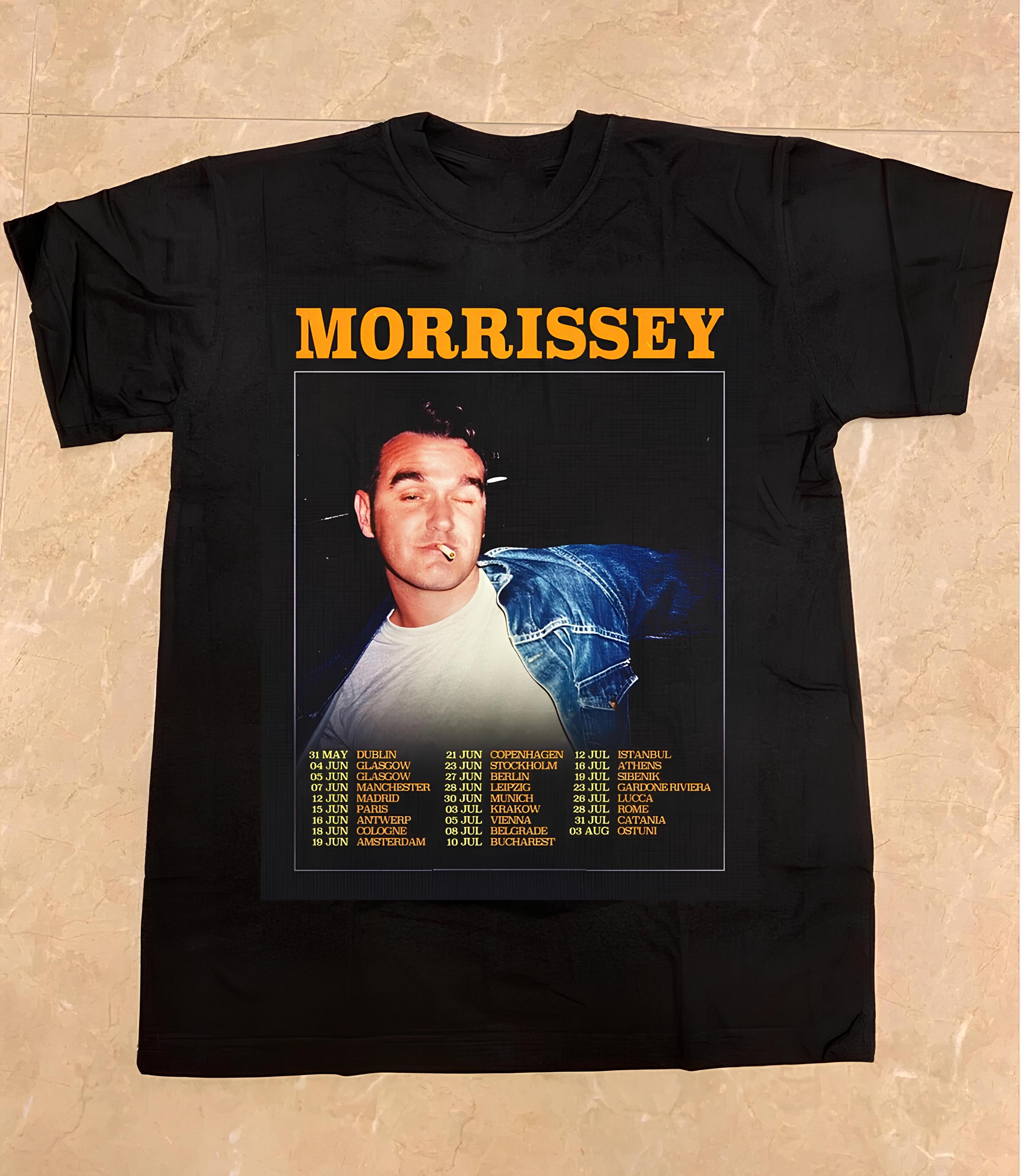 Morrissey Tour Shirt - Etsy