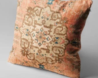 Luxury Moroccan Vintage Cushion – 100% Handwoven Art Piece for Elegant Home Decor
