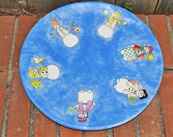 Snowman Fun Platter