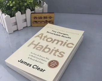Atomic Habits de James Clear : Build Good Habits Book broché