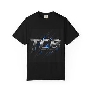 Camiseta con el logo de TCB Claw Slash / Gráfico azul metálico Storm