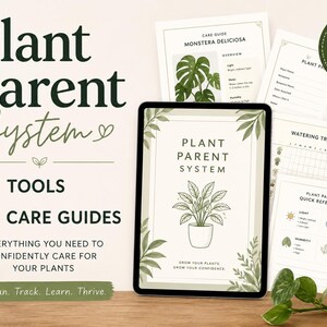 Sistema de Cuidado de Plantas / 4 Herramientas, 27 Guías de Cuidado (Descarga en PDF) imagen 1