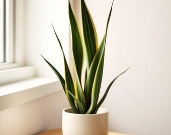 Guía de cuidados de la planta serpiente / Consejos para el cuidado de la sansevieria, riego y poca luz (Descarga en PDF)