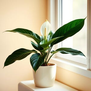 Peace Lily Plant Care Guide | Spathiphyllum Care Tips, Watering & Blooming (PDF Download)