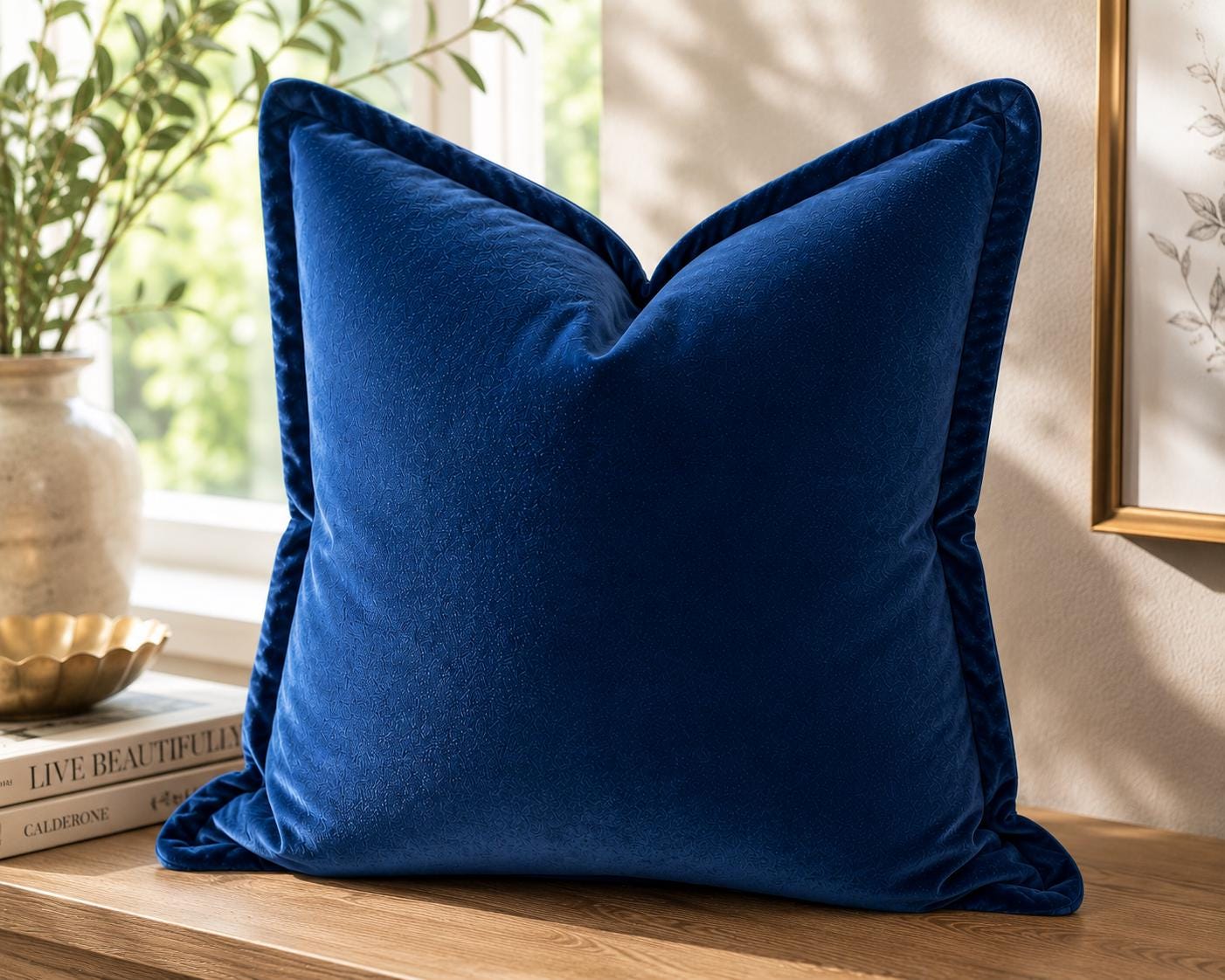 Sofakissen royalblau