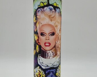 Vela de oración Drag Queen – Regalo devocional icónico, vela para fans LGBTQ+