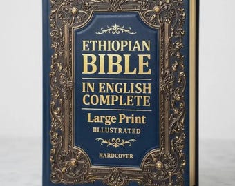 Komplett etiopisk bibel på engelska: Stor stil illustrerad inbunden för studier