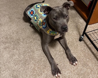 Granny Square Dog Sweater