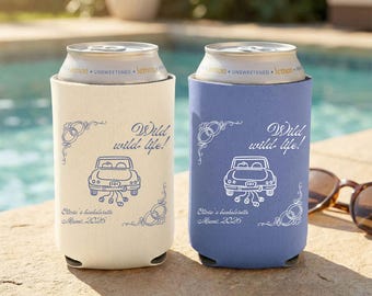 Wild Wild Wife Can Sleeve, laatste rodeo vrijgezellenfeest gunst, Nashville Bach-cadeau, cowgirl westerndrankkoeler, accessoire bruidsstam