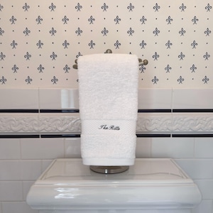 Custom Embroidered Hand Towel