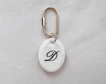 Embroidered Key Chain | Custom Bag Charm
