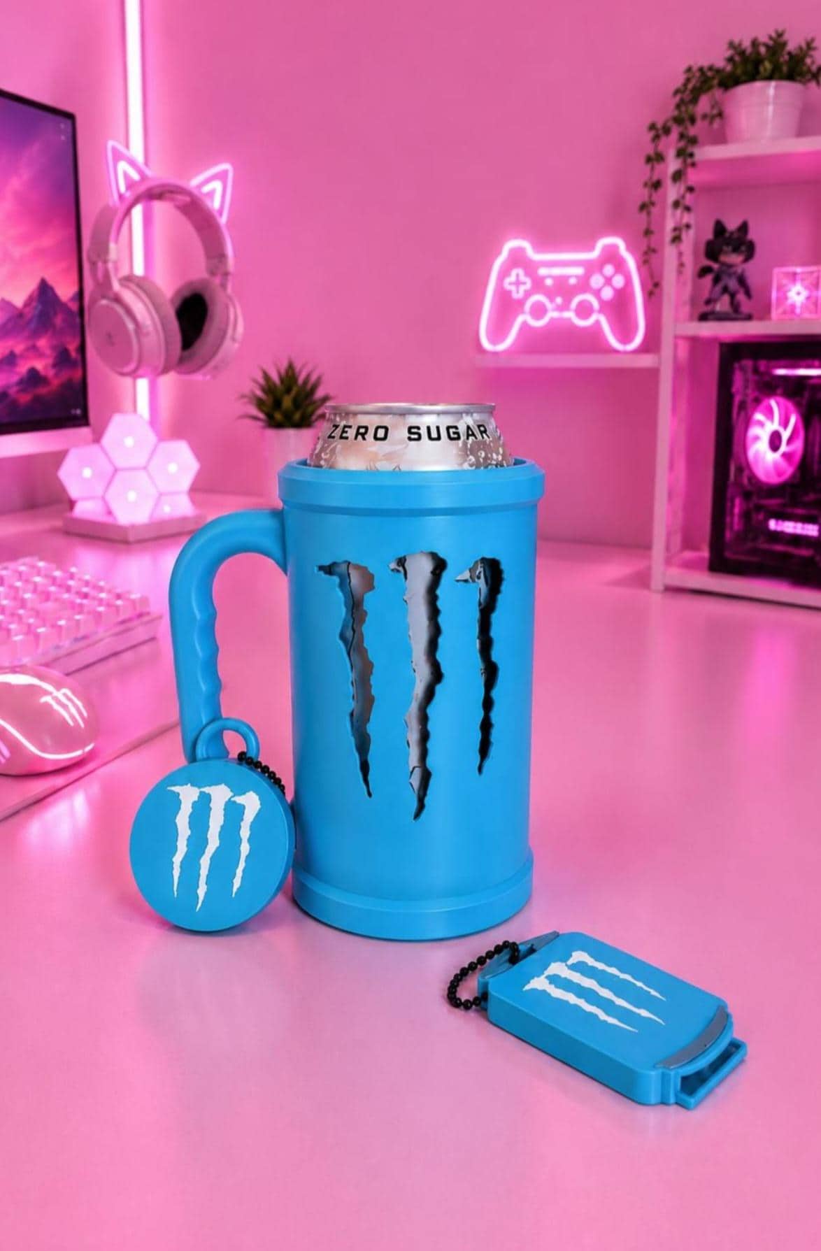 Monster drink holder - Etsy 日本