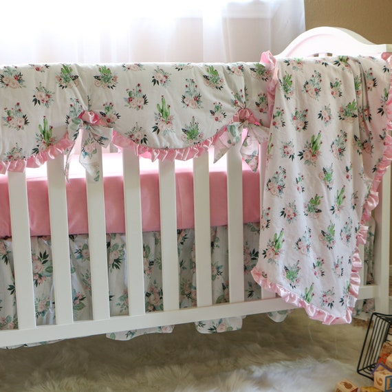 cactus crib bedding