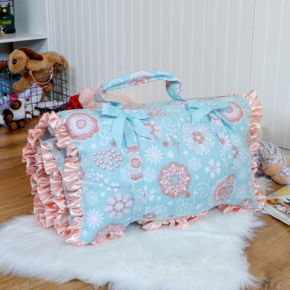 Personalized Nap Mat Roll Up Nap Mat Girl Cute School Etsy