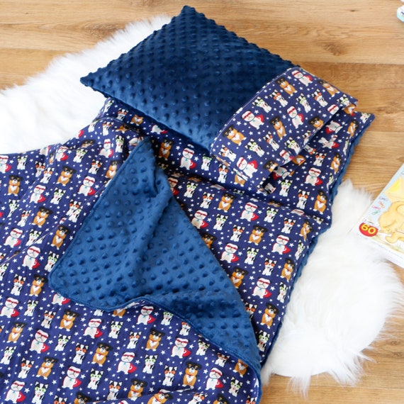 Super Dog Nap Mat Kindermat Cover With Blanket And Pillow Etsy