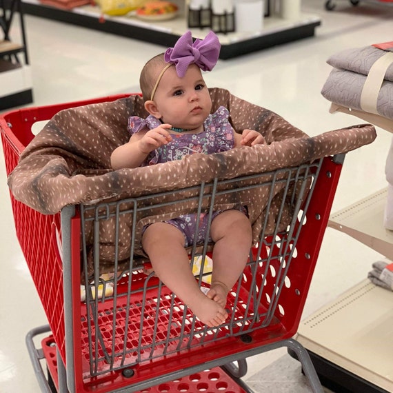 shopping cart cover for baby girl