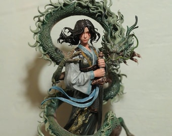 Mulan Figur Harz