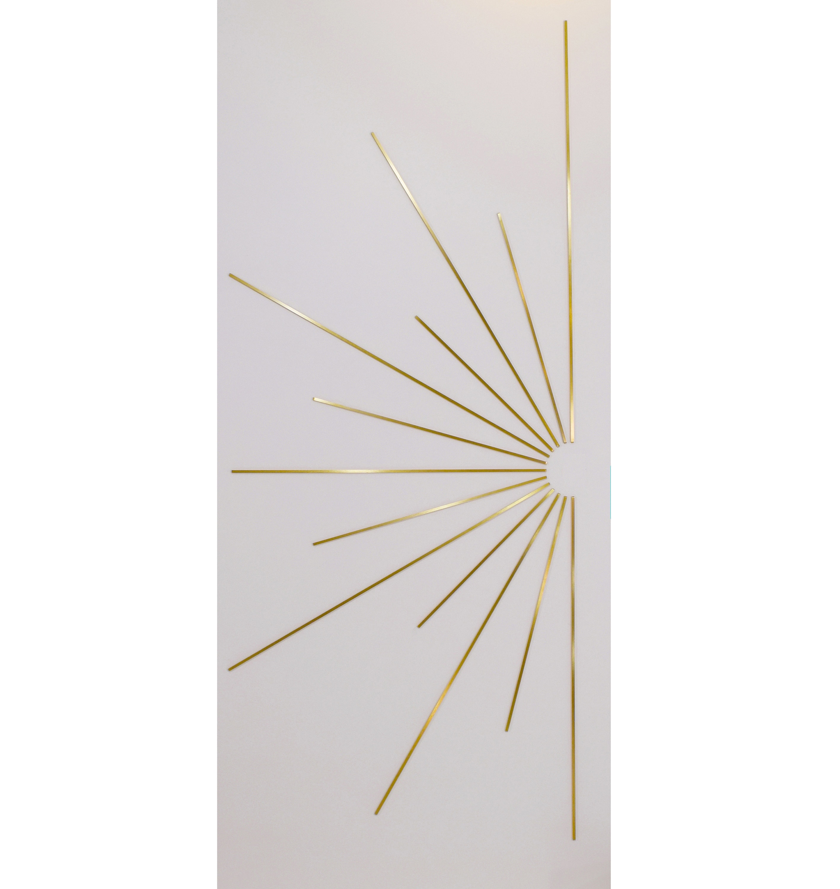 Backplate Starburst Door Knob