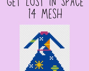 Ms. Frizzle's Dress - Gets Lost In Space - 14 Mesh Digital Stitch Guide
