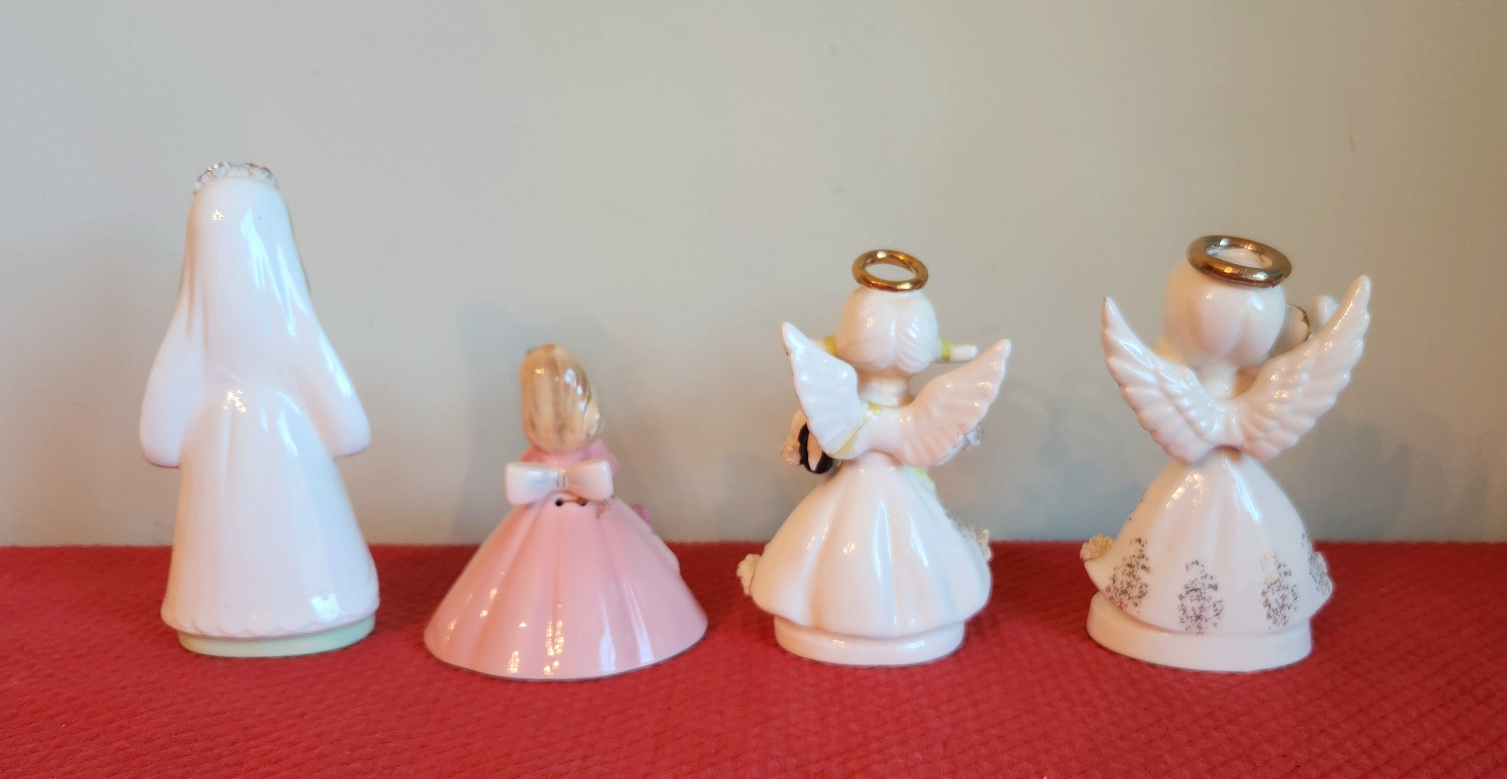 Vintage Birthday Month Angel, Lefton Japan Figurine Vintage Birthday Month Angel, Lefton Japan Figurine
