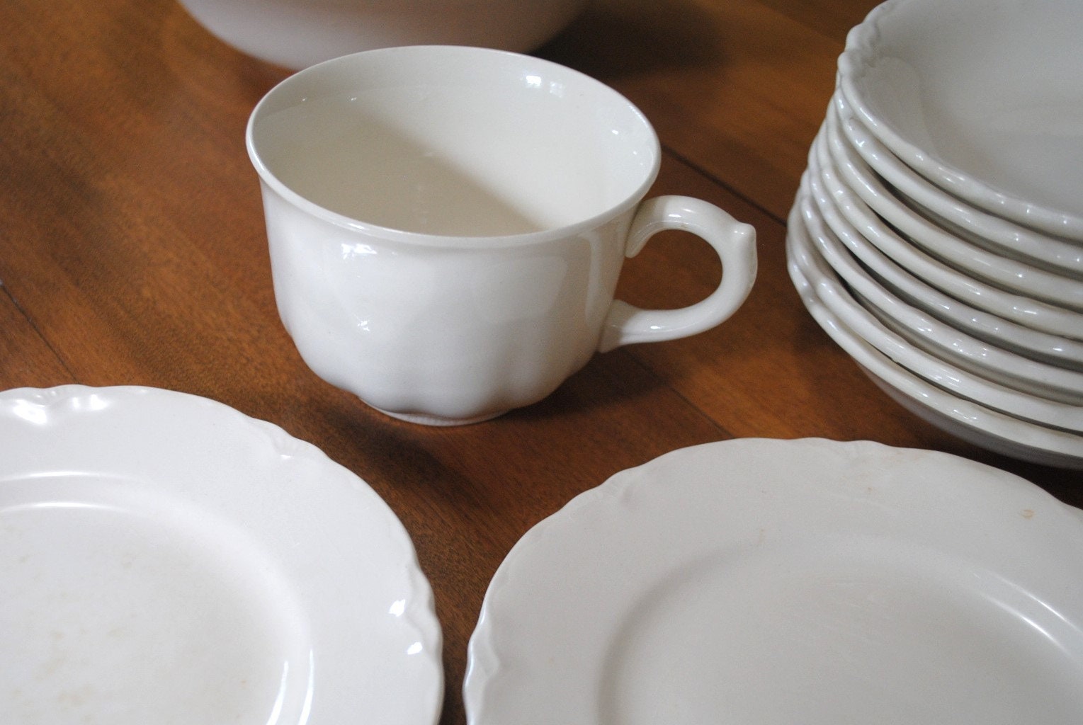 ビンテージ　キッチンウェア　ホーマーラフリン　TABLETOPS gallery Homer Laughlin Best China VTG Restaurant Ware Mugs X2 MCM