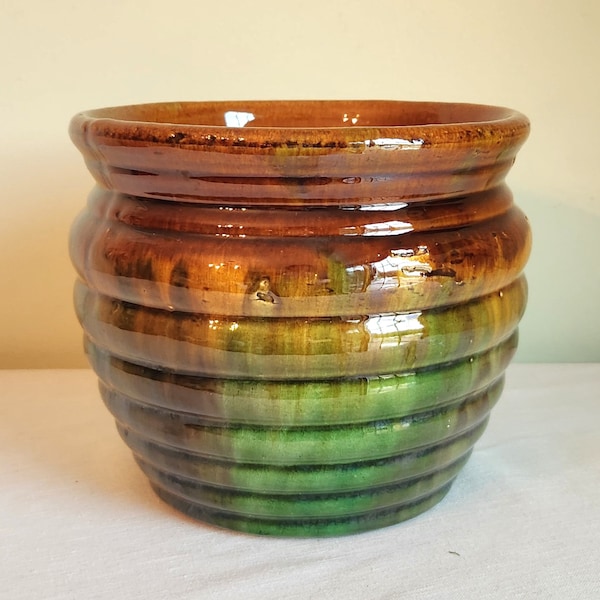 Pottery Jardiniere Etsy