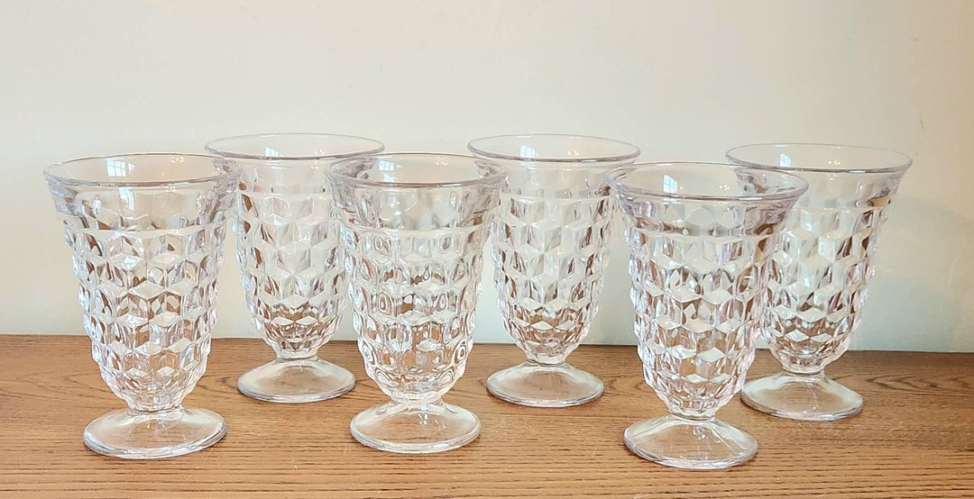 Vintage Fostoria American Iced Tea Tumblers Highball Cocktail Etsy