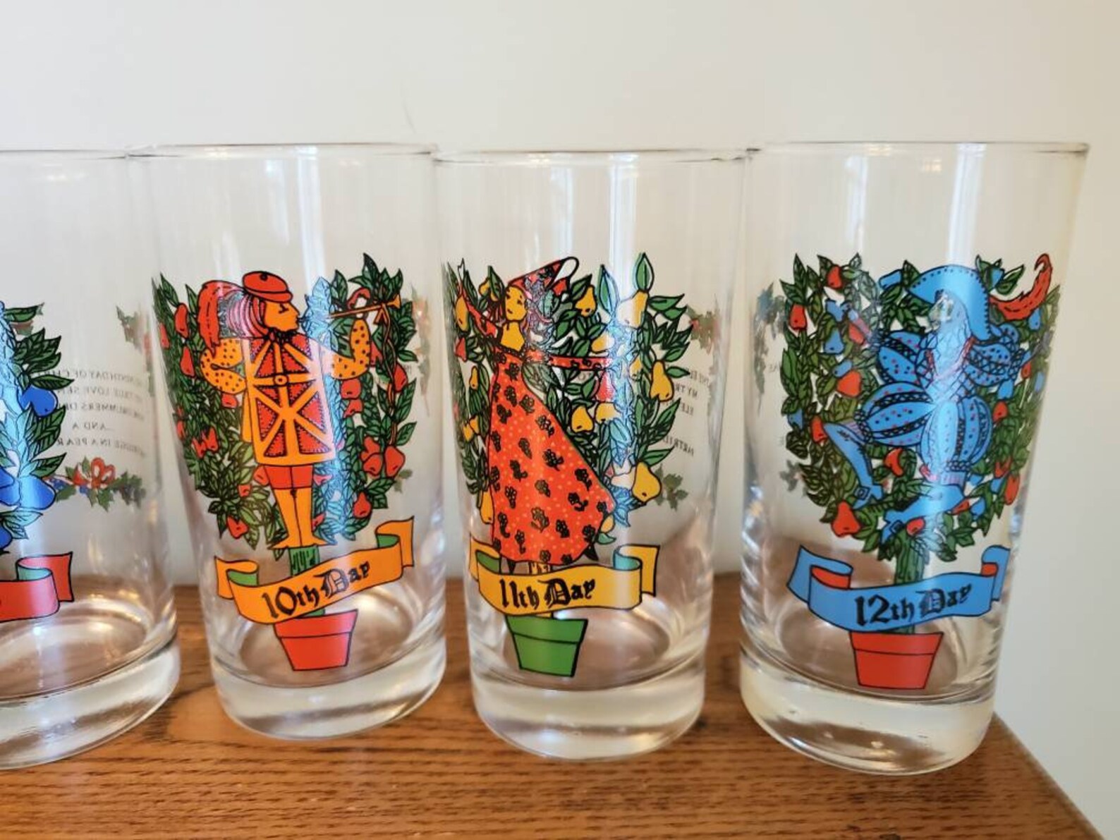 12-days-of-christmas-glasses-by-indiana-glass-straight-bottom-etsy