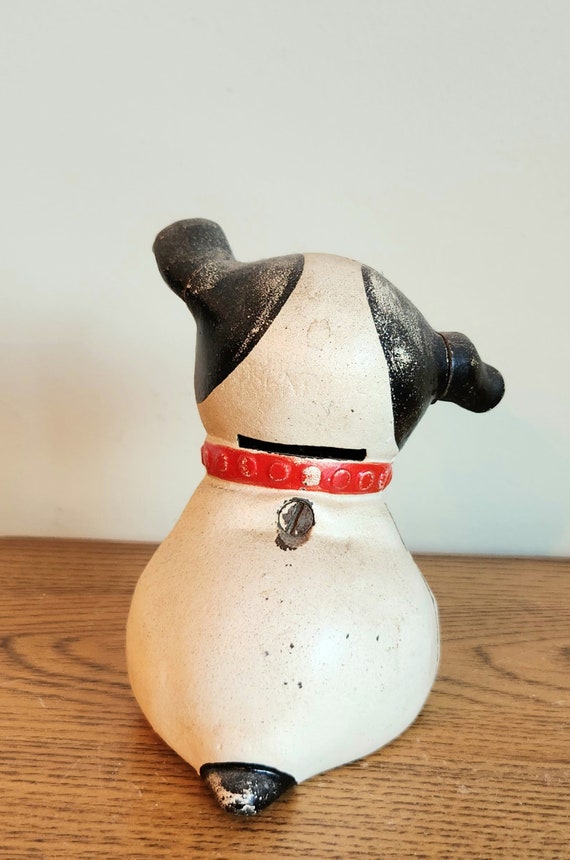 アンティーク　FIDO 犬　貯金箱　鋳物　コインバンク　置物　専用です Vintage Mechanical Doghouse Coin Bank Hong Kong Dog Fido