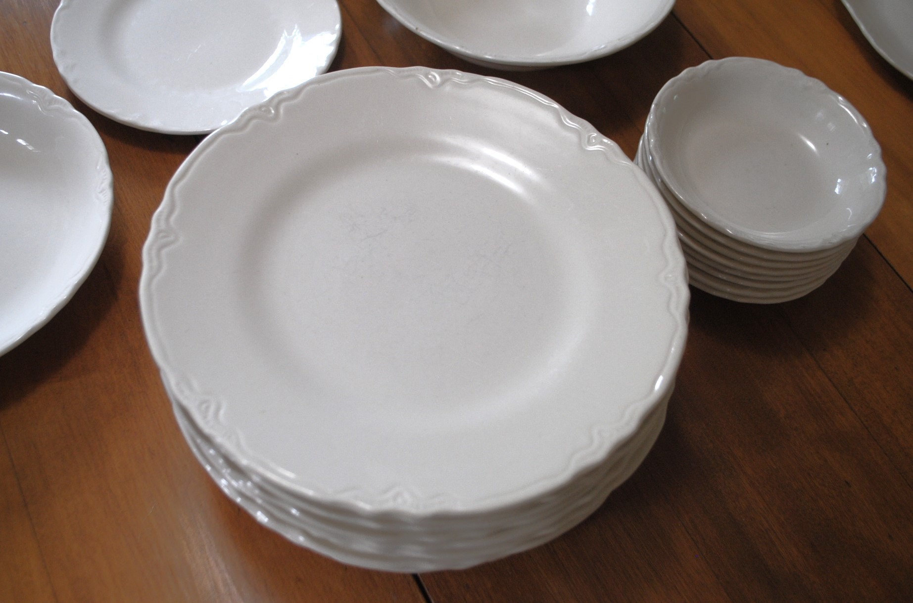 Vintage Homer Laughlin Republic Ironstone Dinnerware Set and