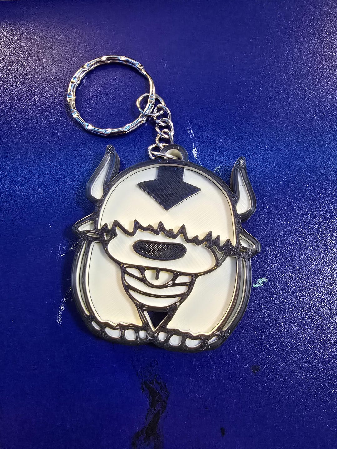 Appa 3D Printed Keychain – Avatar the Last Airbender Fan Art Accessory ...
