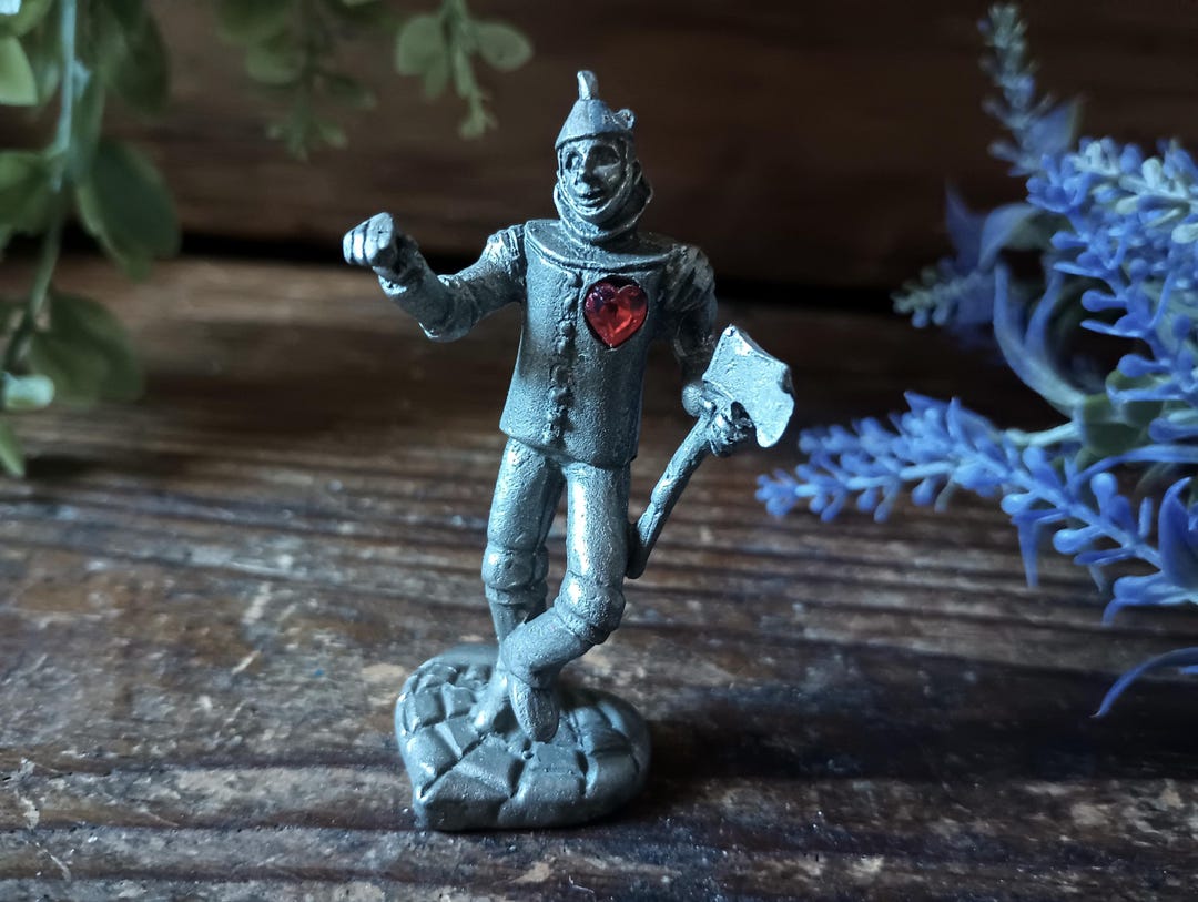 Figurine Vintage Animax 1987 – Le Bûcheron (Tin Man) Du Magicien D'Oz – PVC – Spain